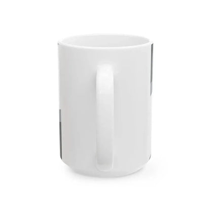 Flag of the Israeli Army Land Arm Gray (Israel) White Coffee Mug - Go Mug Yourself