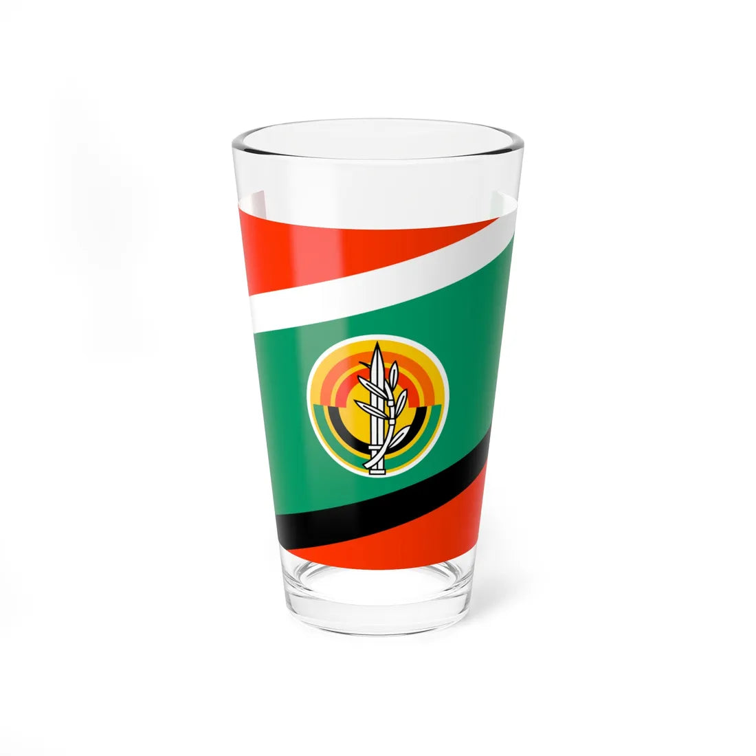 Flag of the Israeli Army Land Arm (Israel) Pint Glass 16oz 16oz - Go Mug Yourself