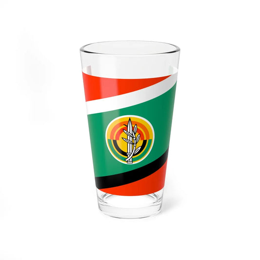 Flag of the Israeli Army Land Arm (Israel) Pint Glass 16oz 16oz - Go Mug Yourself