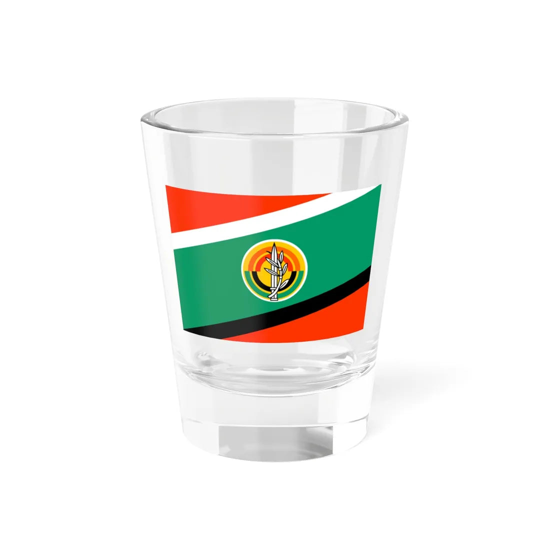 Flag of the Israeli Army Land Arm (Israel) Shot Glass 1.5oz 1.5oz - Go Mug Yourself