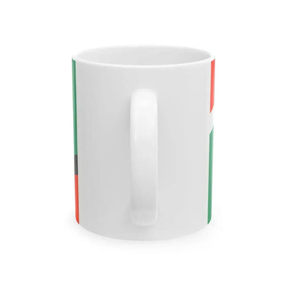 Flag of the Israeli Army Land Arm (Israel) White Coffee Mug - Go Mug Yourself