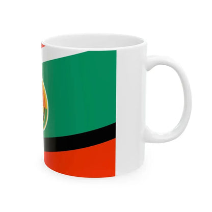 Flag of the Israeli Army Land Arm (Israel) White Coffee Mug - Go Mug Yourself
