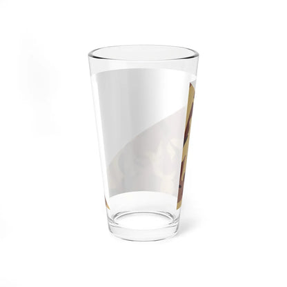 Flag of the Israeli Border Defense Force (Israel) Pint Glass 16oz - Go Mug Yourself
