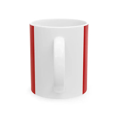 Flag of the Italian Communist Party 2016 (Italy) White Coffee Mug - Go Mug Yourself