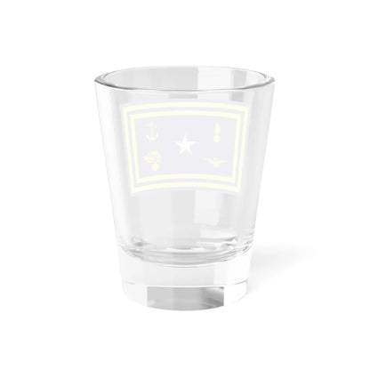 Flag of the Italian Defence minister (Italy) Shot Glass 1.5oz - Go Mug Yourself