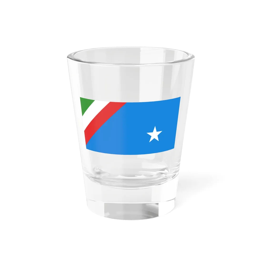 Flag of the Italian Partisan Republic of Ossola (Italy) Shot Glass 1.5oz 1.5oz - Go Mug Yourself