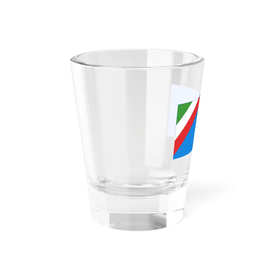 Flag of the Italian Partisan Republic of Ossola (Italy) Shot Glass 1.5oz - Go Mug Yourself