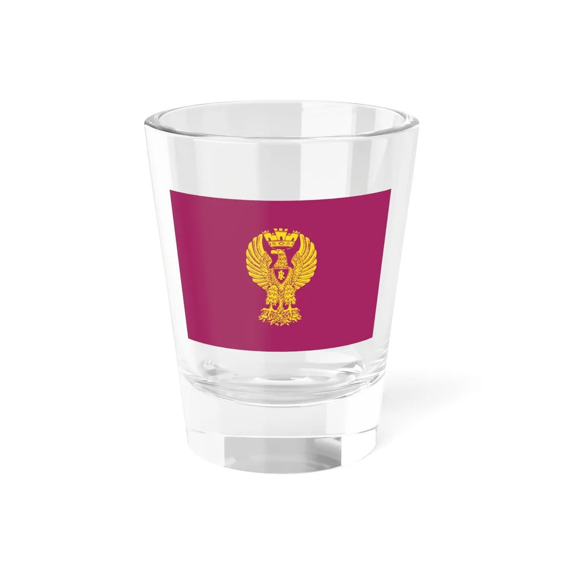 Flag of the Italian police force (Italy) Shot Glass 1.5oz 1.5oz - Go Mug Yourself
