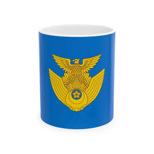 Flag of the Japan Air Self-Defense Force (Japan) White Coffee Mug 11oz - Go Mug Yourself