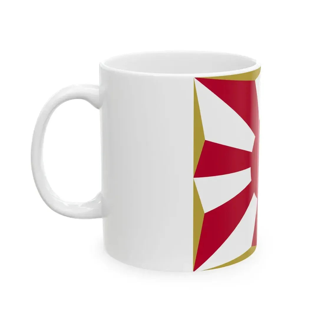 Flag of the Japan Self-Defense Forces (Japan) White Coffee Mug - Go Mug Yourself