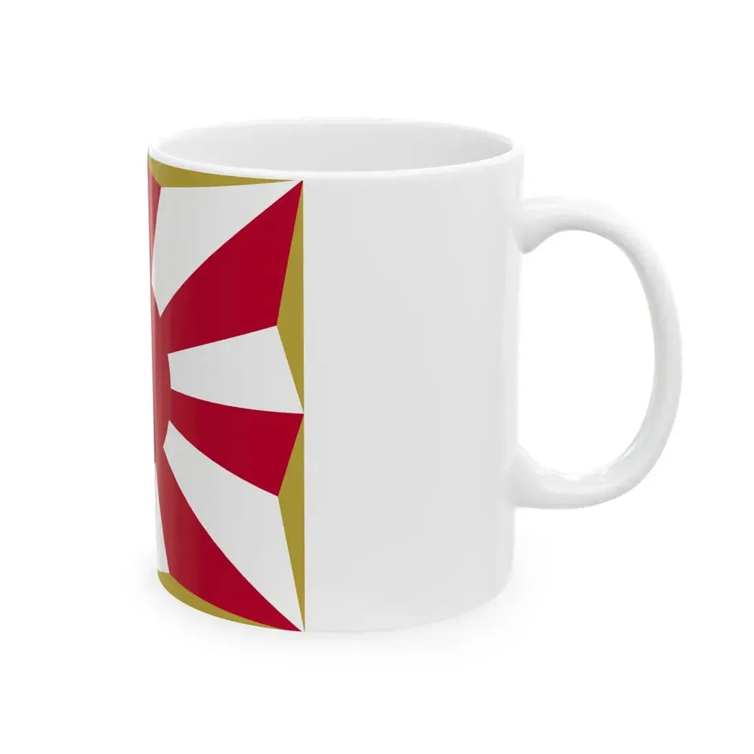 Flag of the Japan Self-Defense Forces (Japan) White Coffee Mug - Go Mug Yourself