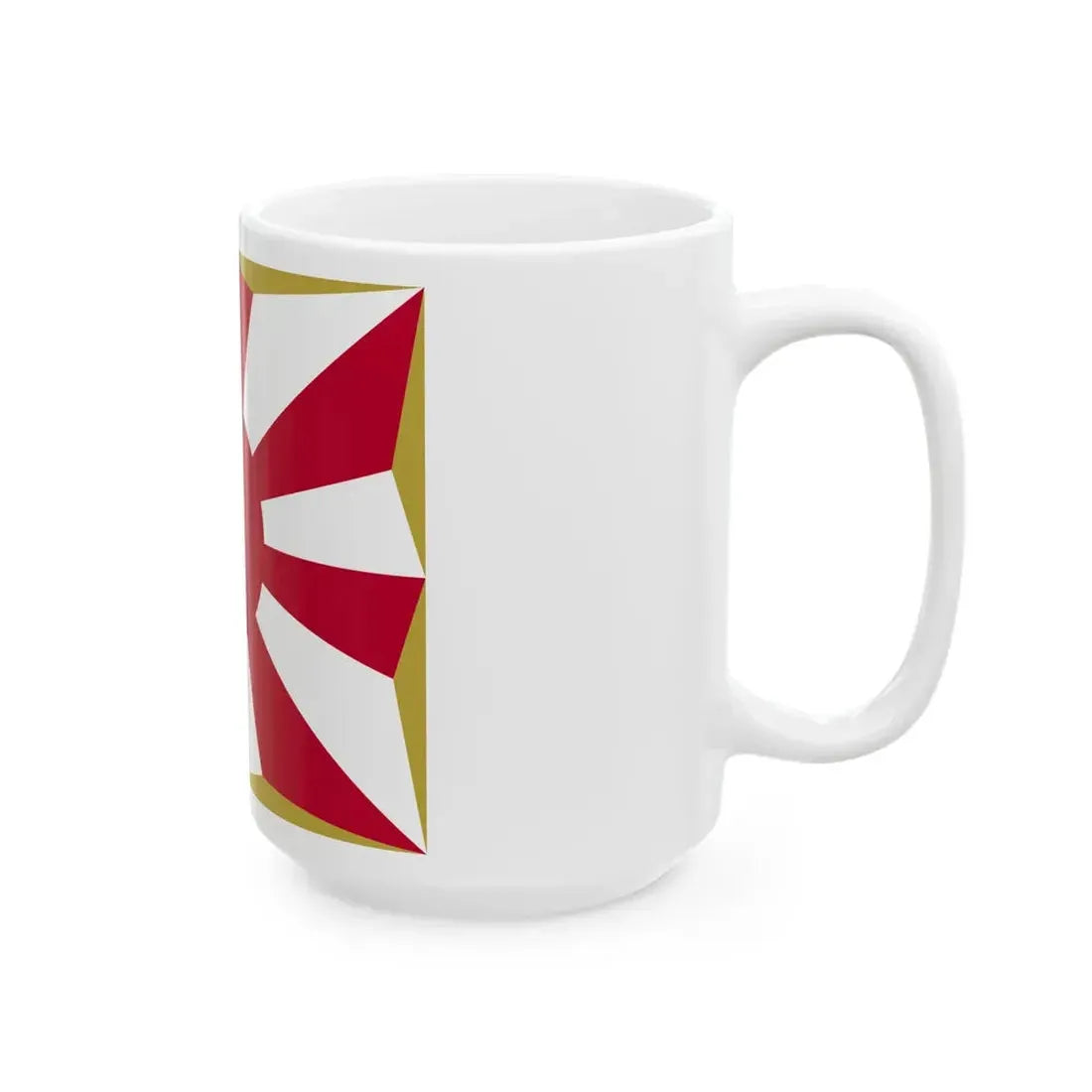 Flag of the Japan Self-Defense Forces (Japan) White Coffee Mug - Go Mug Yourself