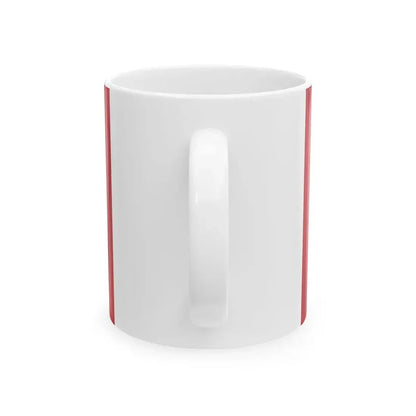 Flag of the Japanese Crown Prince (Japan) White Coffee Mug - Go Mug Yourself