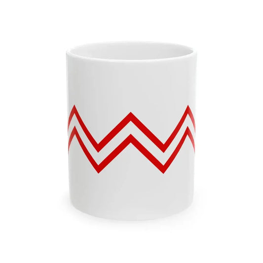 Flag of the Japanese Marine Corps 1873-1883 (Japan) White Coffee Mug 11oz - Go Mug Yourself