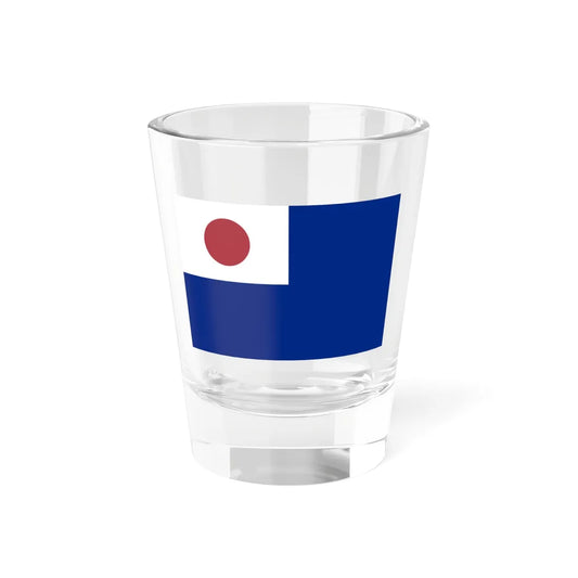 Flag of the Japanese Resident General of Korea 1905-1910 (Japan) Shot Glass 1.5oz 1.5oz - Go Mug Yourself
