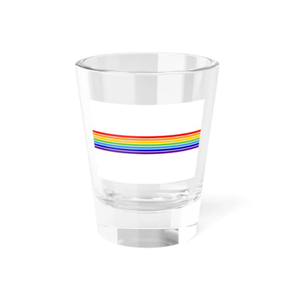 Flag of the Jewish Autonomous Oblast (Russia) Shot Glass 1.5oz 1.5oz - Go Mug Yourself