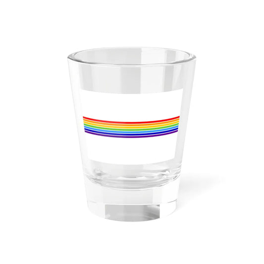 Flag of the Jewish Autonomous Oblast (Russia) Shot Glass 1.5oz 1.5oz - Go Mug Yourself