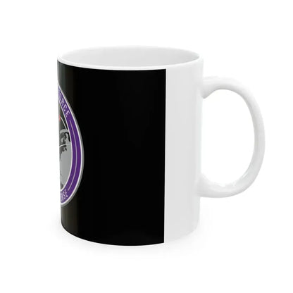 Flag of the Joint Task ForceSpace Defense (United States) White Coffee Mug - Go Mug Yourself