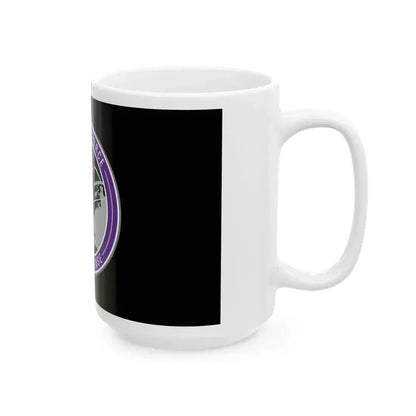 Flag of the Joint Task ForceSpace Defense (United States) White Coffee Mug - Go Mug Yourself