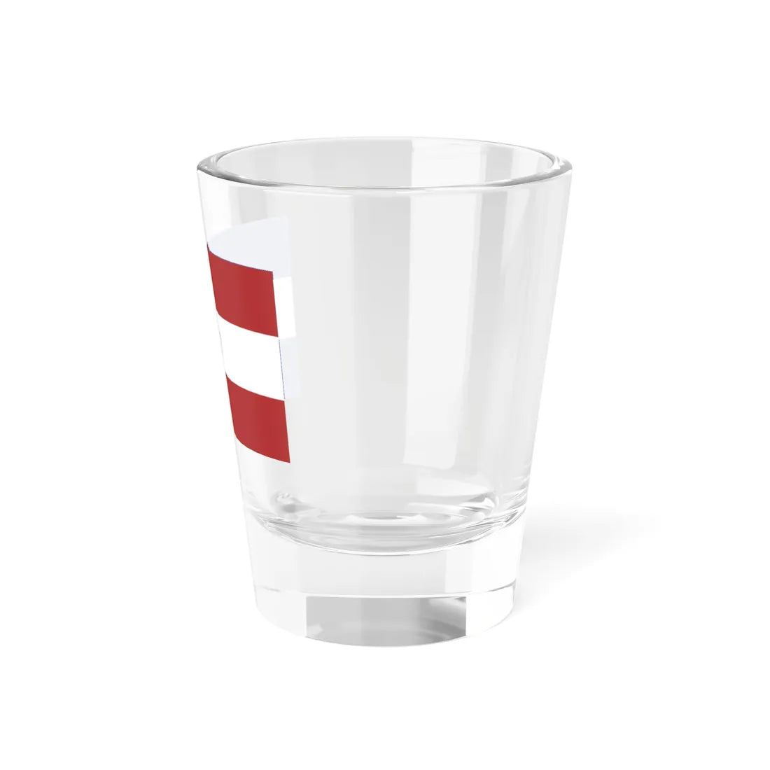 Flag of the Jordanist rebellion 1870s (Argentina) Shot Glass 1.5oz - Go Mug Yourself