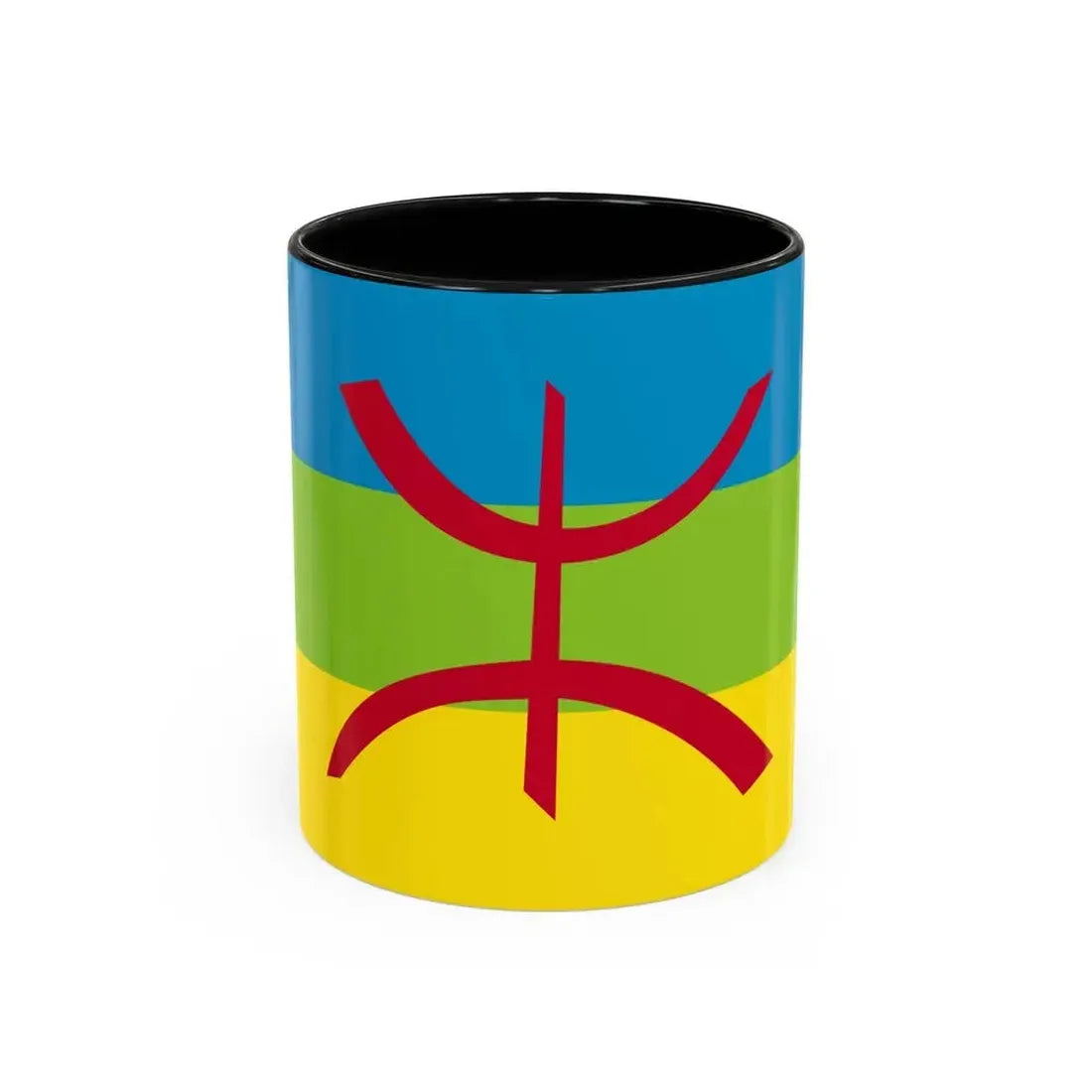 Flag of The Kabyle people Berber flag - Accent Coffee Mug 11oz Black - Go Mug Yourself