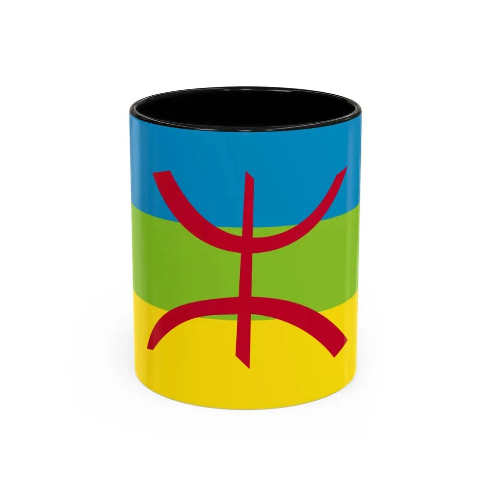 Flag of The Kabyle people Berber flag - Accent Coffee Mug 11oz Black - Go Mug Yourself