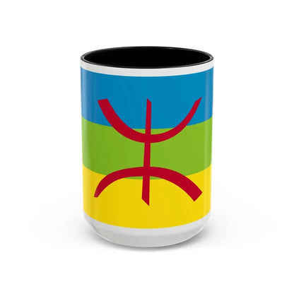 Flag of The Kabyle people Berber flag - Accent Coffee Mug 15oz Black - Go Mug Yourself