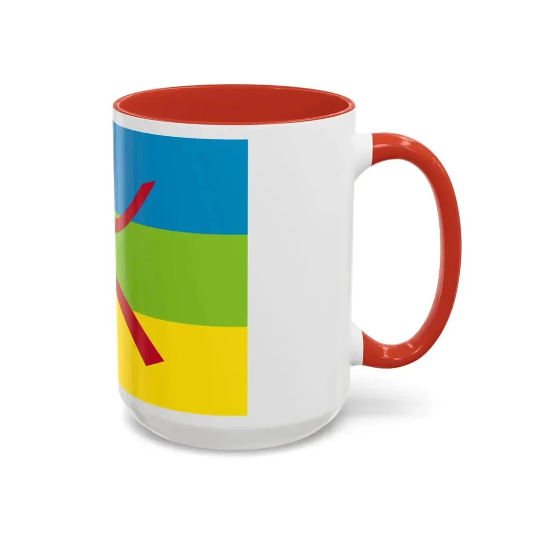 Flag of The Kabyle people Berber flag - Accent Coffee Mug - Go Mug Yourself