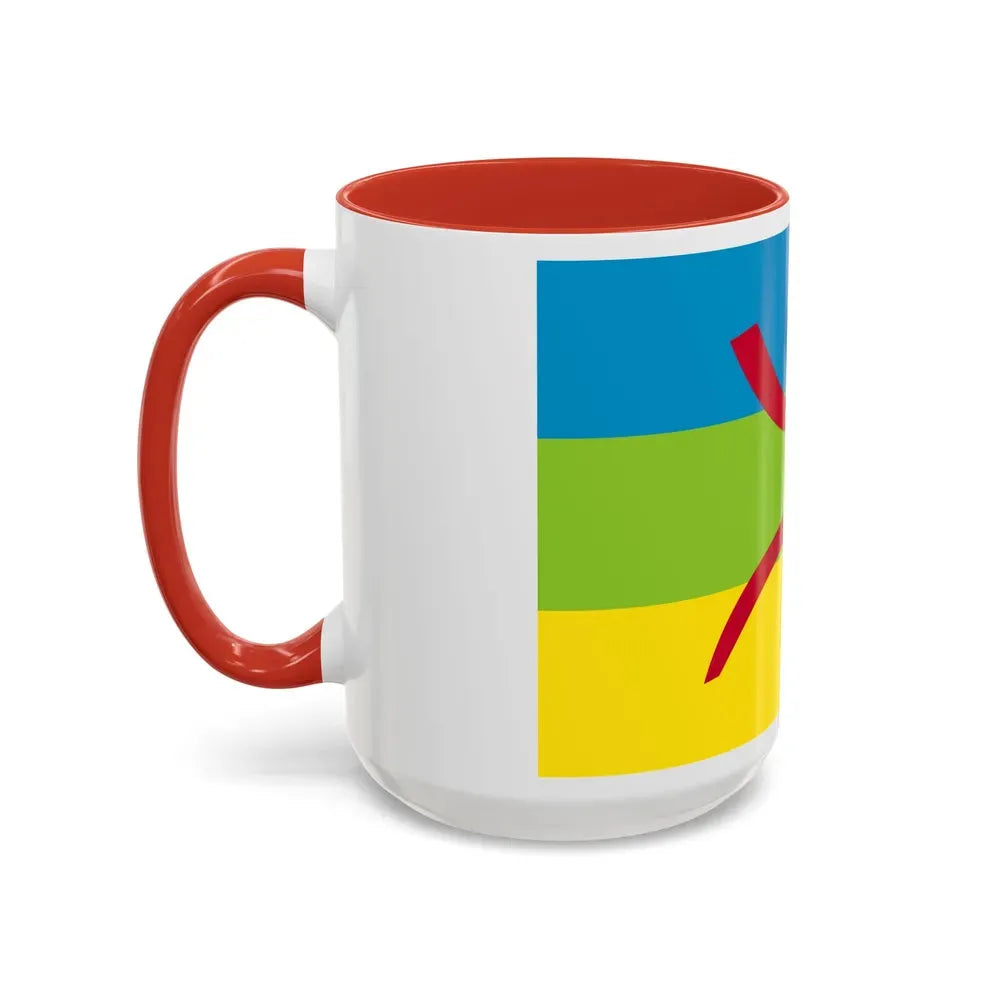 Flag of The Kabyle people Berber flag - Accent Coffee Mug - Go Mug Yourself