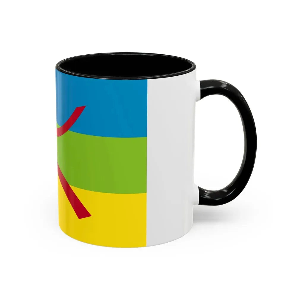 Flag of The Kabyle people Berber flag - Accent Coffee Mug - Go Mug Yourself