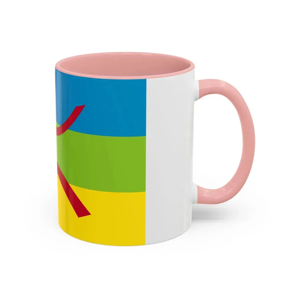 Flag of The Kabyle people Berber flag - Accent Coffee Mug - Go Mug Yourself