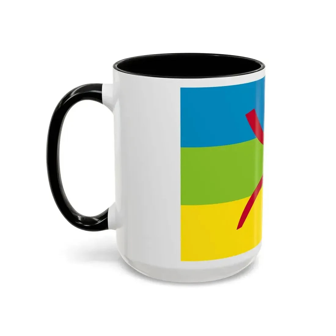 Flag of The Kabyle people Berber flag - Accent Coffee Mug - Go Mug Yourself