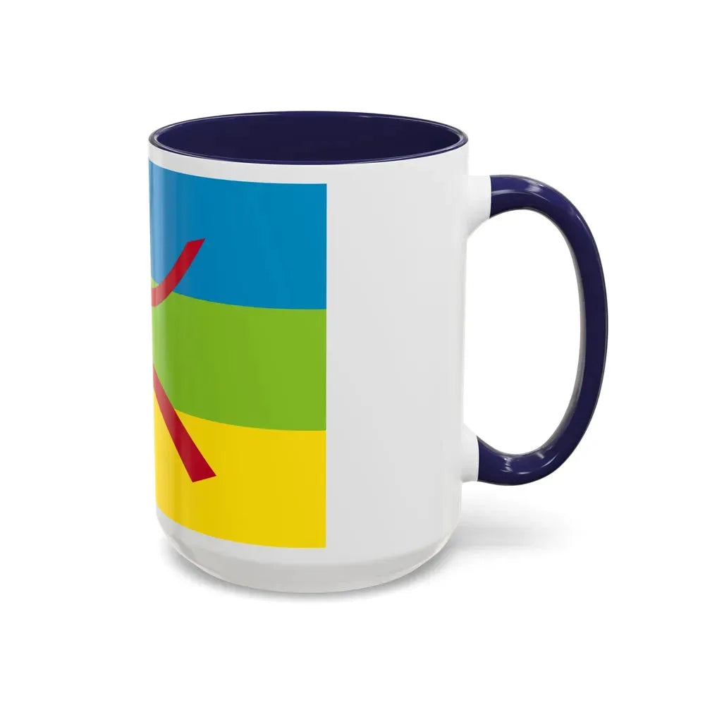 Flag of The Kabyle people Berber flag - Accent Coffee Mug - Go Mug Yourself