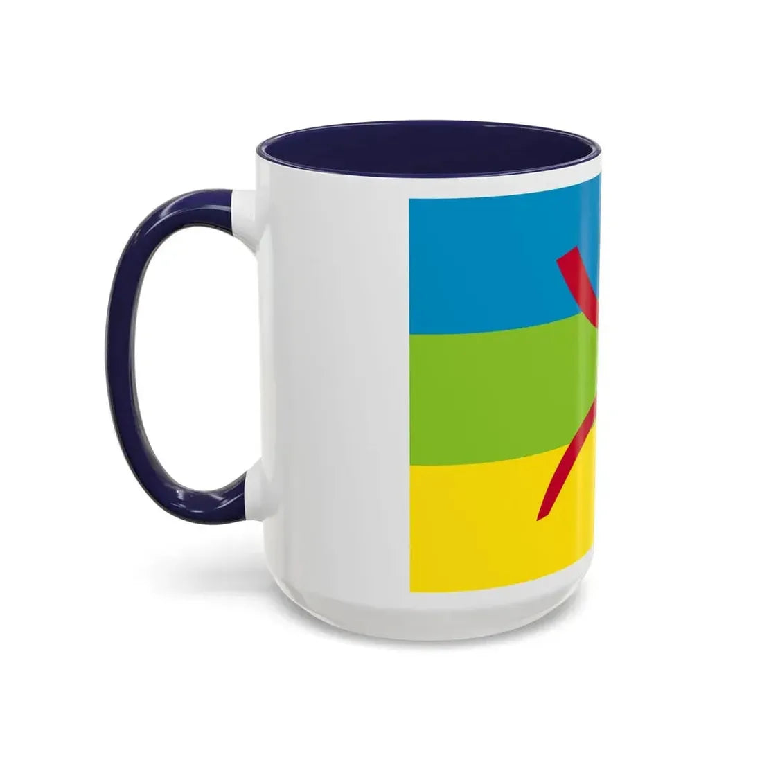 Flag of The Kabyle people Berber flag - Accent Coffee Mug - Go Mug Yourself