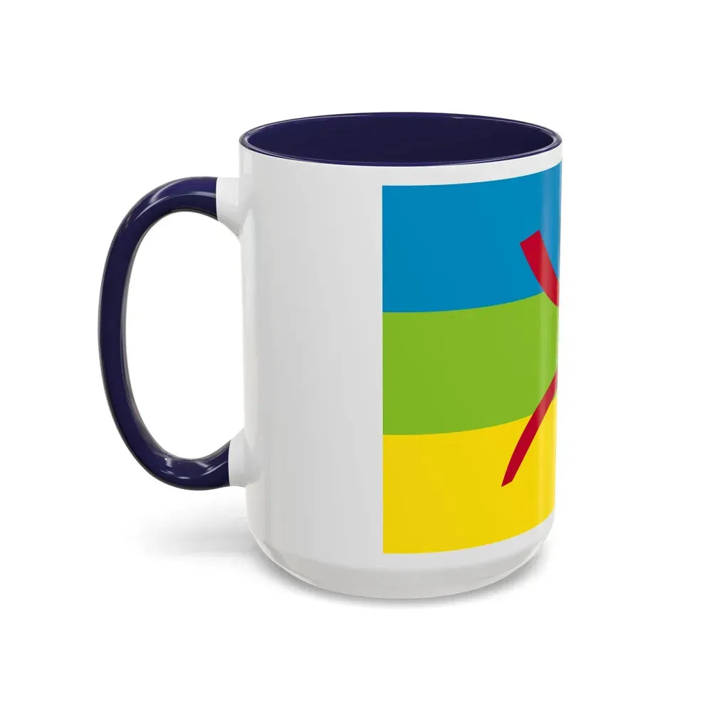 Flag of The Kabyle people Berber flag - Accent Coffee Mug - Go Mug Yourself
