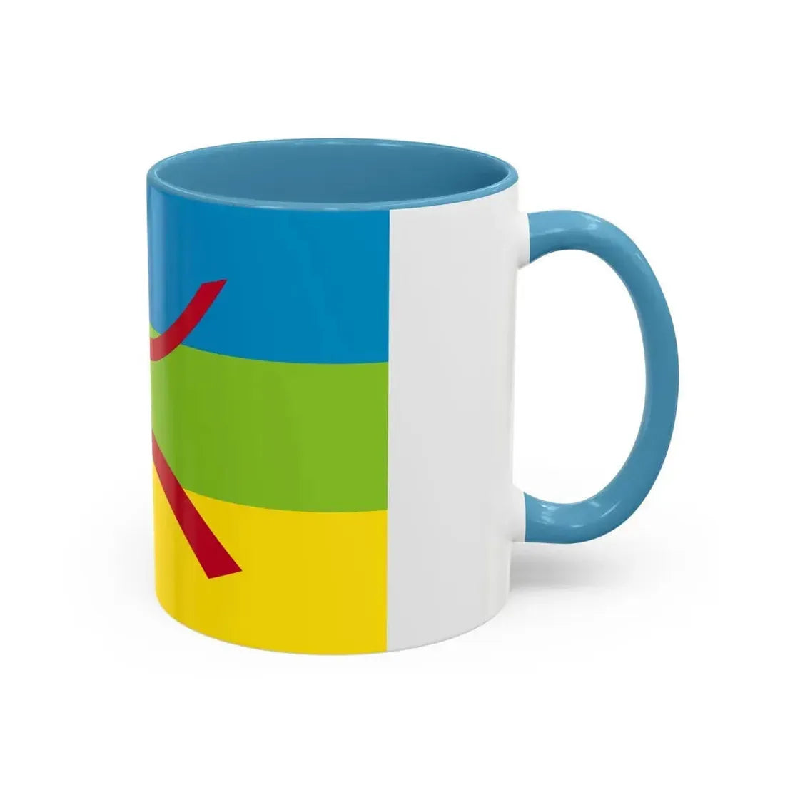 Flag of The Kabyle people Berber flag - Accent Coffee Mug - Go Mug Yourself