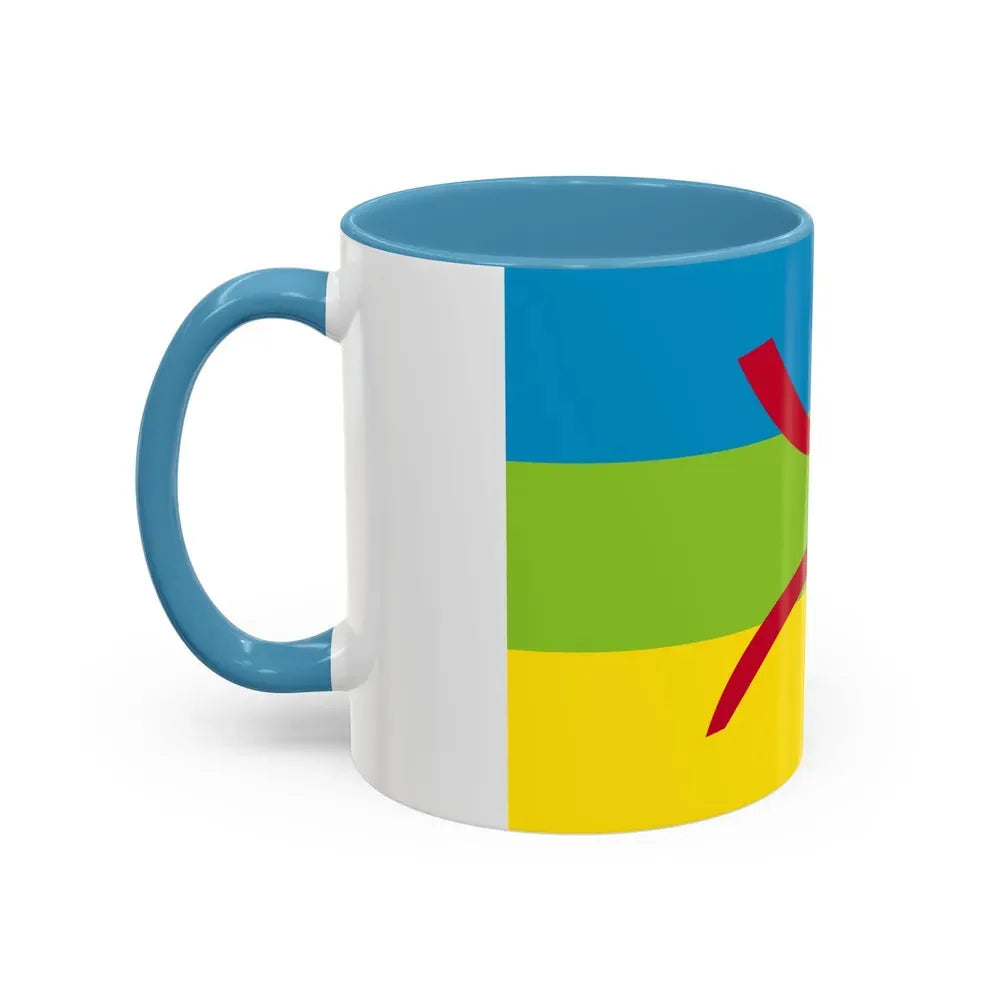 Flag of The Kabyle people Berber flag - Accent Coffee Mug - Go Mug Yourself
