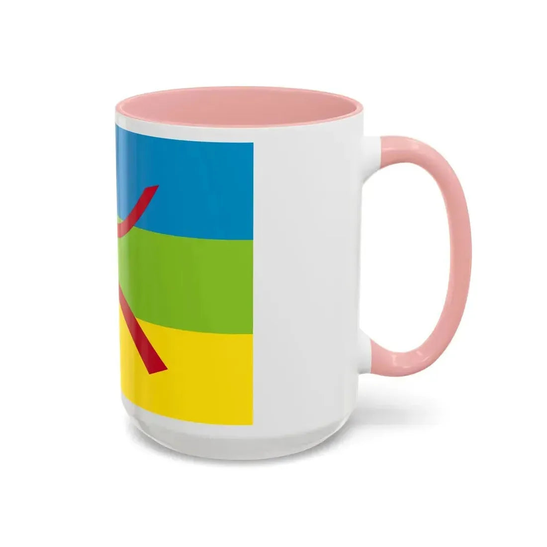 Flag of The Kabyle people Berber flag - Accent Coffee Mug - Go Mug Yourself