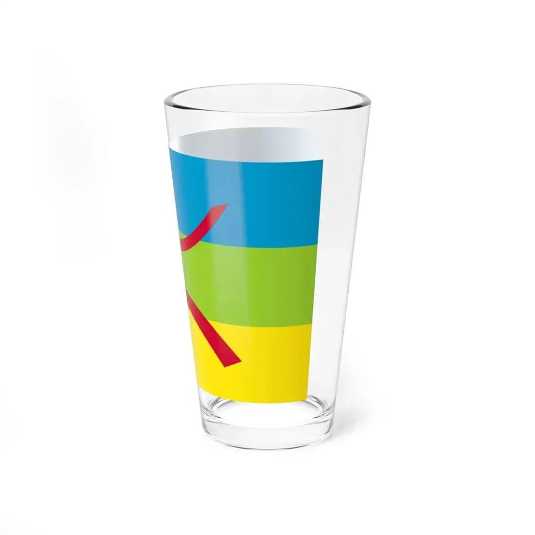 Flag of The Kabyle people Berber flag - Pint Glass 16oz - Go Mug Yourself