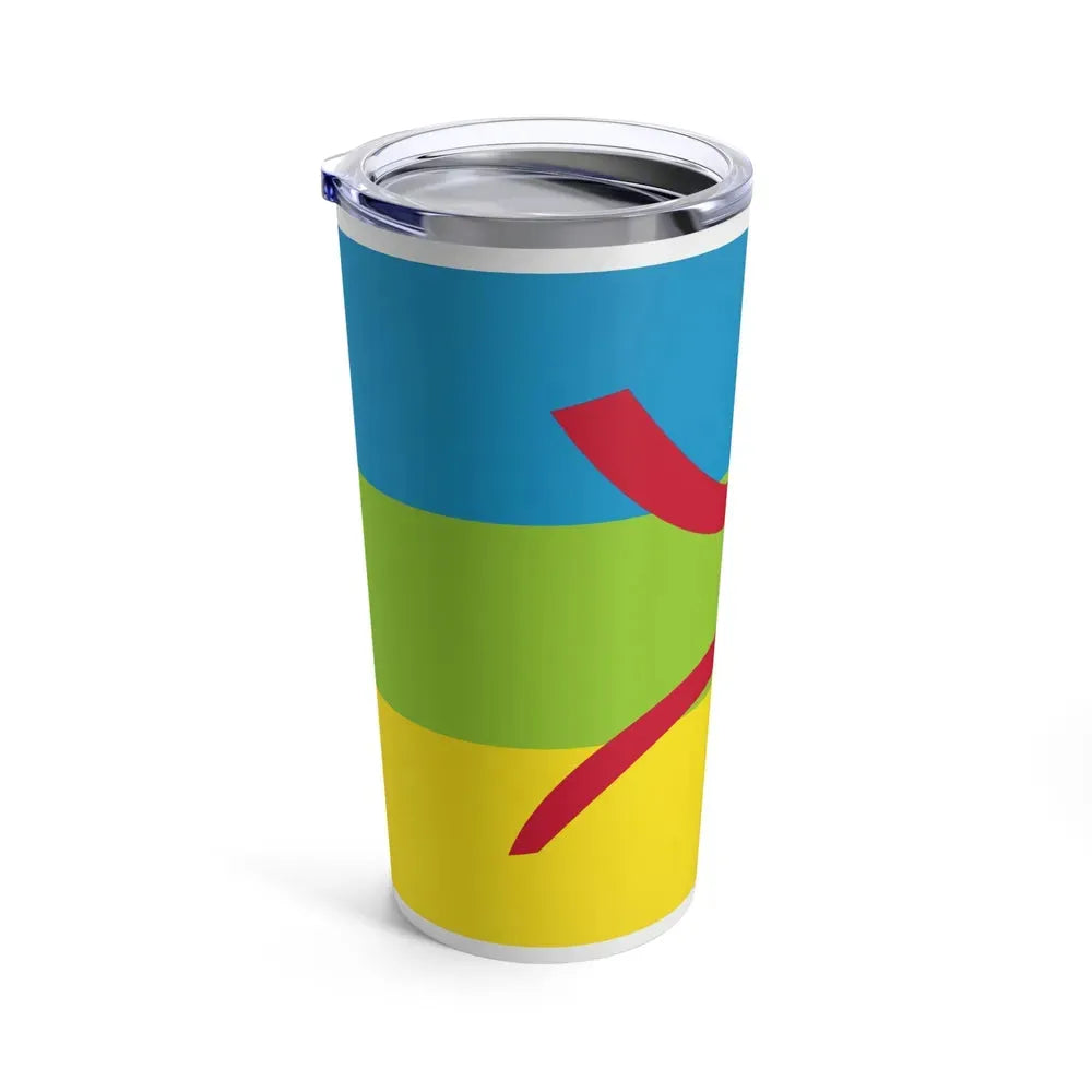 Flag of The Kabyle people Berber flag - Tumbler 20oz - Go Mug Yourself