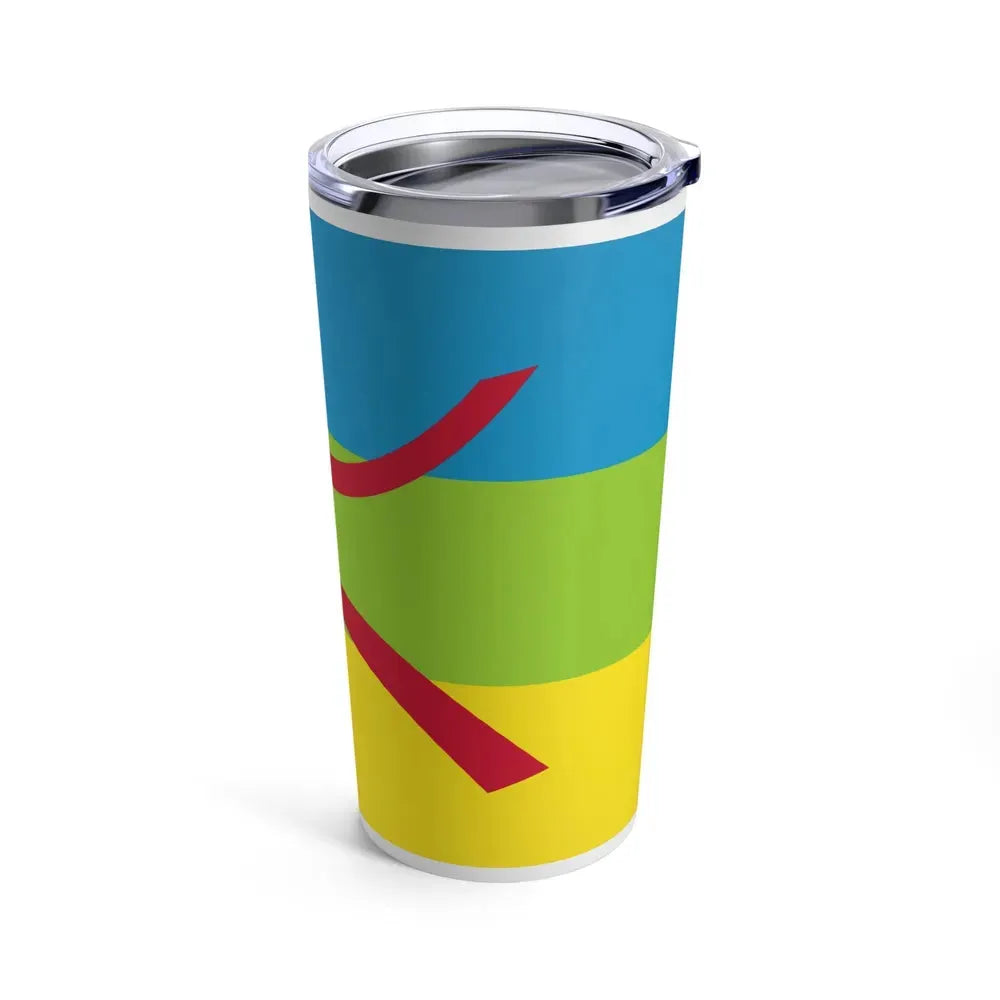 Flag of The Kabyle people Berber flag - Tumbler 20oz - Go Mug Yourself