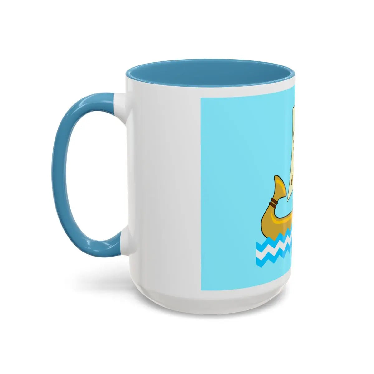 SKU:21977339196690881577 Mug sizes:15oz Mug color:Light Blue