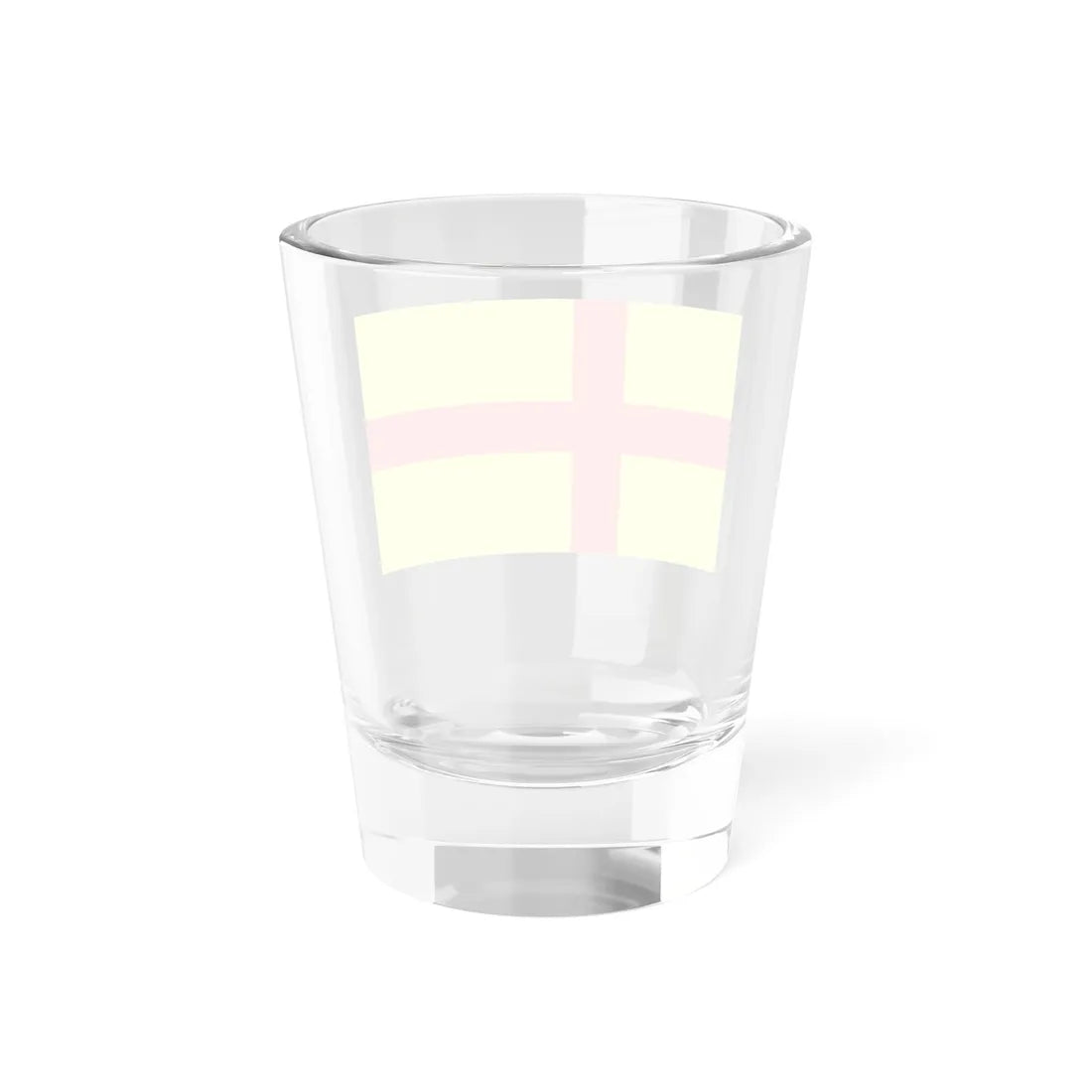 Flag of the Kalmar Union (Denmark) Shot Glass 1.5oz - Go Mug Yourself