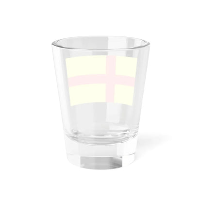 Flag of the Kalmar Union (Denmark) Shot Glass 1.5oz - Go Mug Yourself