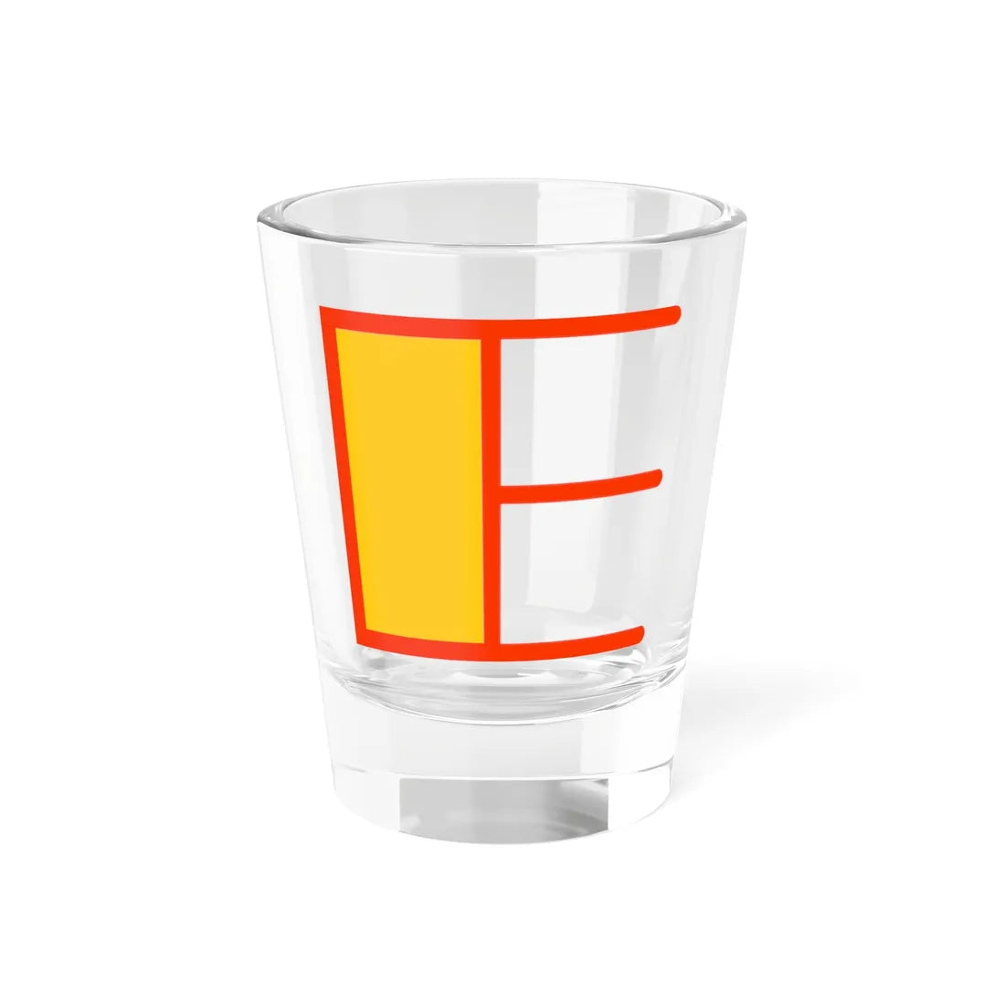 Flag of the Kalmyk Khanate (Russia) Shot Glass 1.5oz 1.5oz - Go Mug Yourself