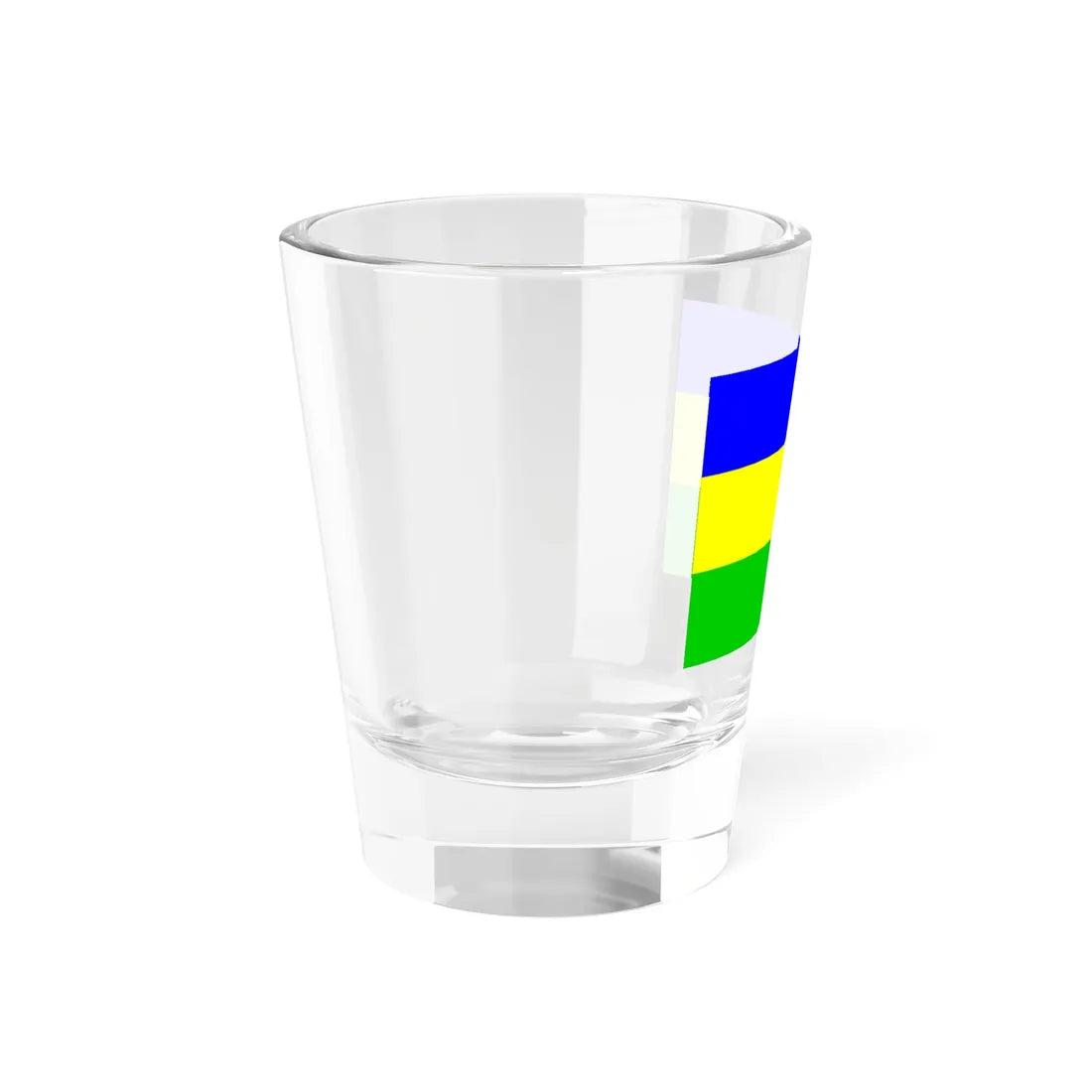 Flag of the Kanem-Bornu Empire (Chad) Shot Glass 1.5oz - Go Mug Yourself