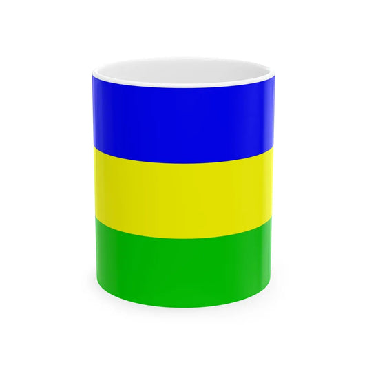 Flag of the Kanem-Bornu Empire (Chad) White Coffee Mug 11oz - Go Mug Yourself