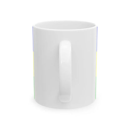 Flag of the Kanem-Bornu Empire (Chad) White Coffee Mug - Go Mug Yourself