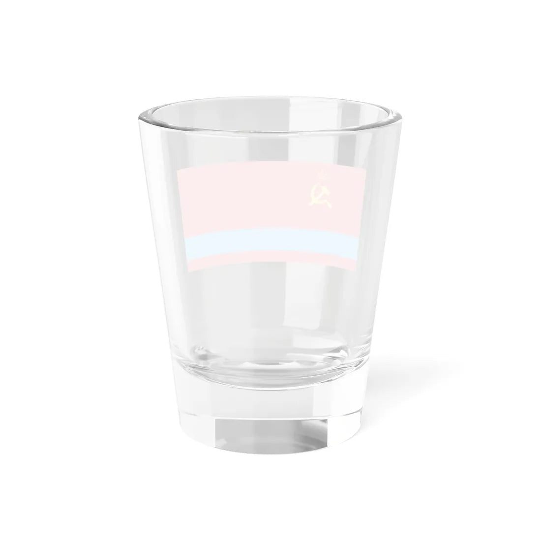 Flag of the Kazakh Soviet Socialist Republic 1953-1991 Flag of Kazakhstan 19911992 (Kazakhstan) Shot Glass 1.5oz - Go Mug Yourself
