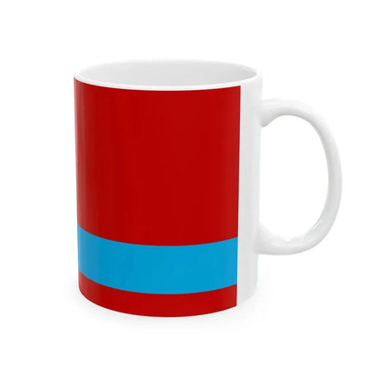 Flag of the Kazakh Soviet Socialist Republic 1953-1991 Flag of Kazakhstan 19911992 (Kazakhstan) White Coffee Mug - Go Mug Yourself
